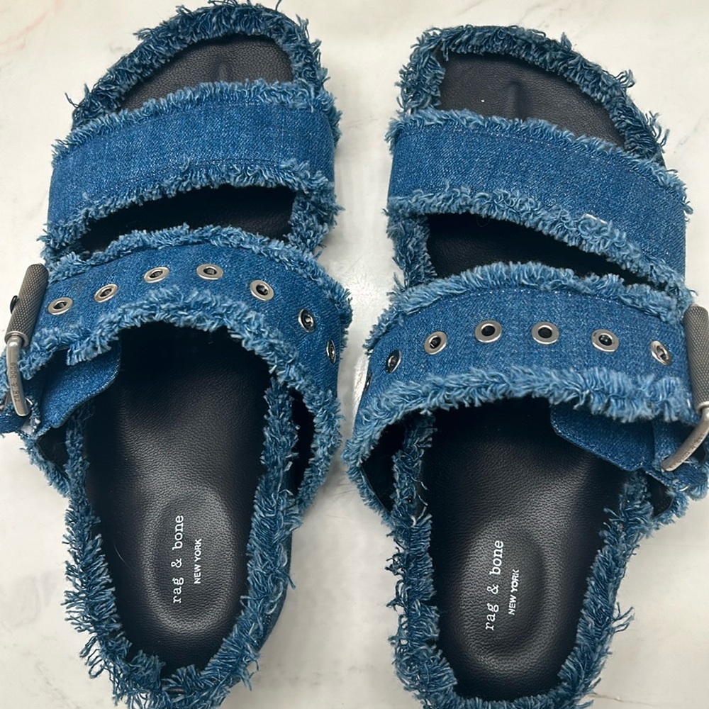Rag & Bone Denim sandal